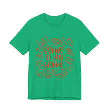 Load image into Gallery viewer, Thanksgiving Feast Short Sleeve Tee, Funny Thanksgiving Shirt, Gobble Til You Wobble Tee, Holiday Humor Tee, Family Dinner Clothing