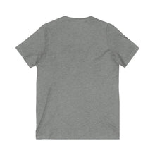 Load image into Gallery viewer, Thanksgiving V-Neck Tee - Turkey Gravy Beans Rolls Casserole Shirt, Fall Apparel, Holiday Gift, Family Gatherings, Casual Wear