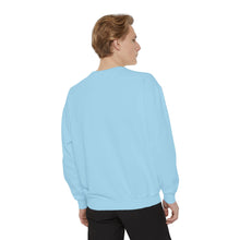 Load image into Gallery viewer, Cozy Faith Sweatshirt | Unisex Garment-Dyed Graphic Sweatshirt, Thanksgiving Apparel, Bible Verse Clothing, Church Wear, Fall Fashion