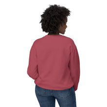 Load image into Gallery viewer, Charming Holiday Crewneck Sweatshirt with Vintage Gift Design, Festive Apparel for Christmas, Cozy Layer, Unisex Sweatshirt