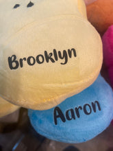 Load image into Gallery viewer, Personalized Peeps Bunny Plush: Custom Easter Basket Filler
