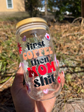 Load image into Gallery viewer, Funny Mom Life UV DTF Cup Wrap: Peel &amp; Stick Transfer