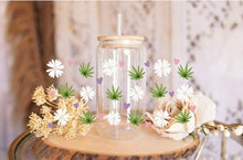 Load image into Gallery viewer, weed bae UV DTF Wrap: 16oz Libbey Tumbler Design