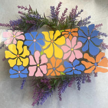 Load image into Gallery viewer, Floral Fusion UV DTF WRAP | colorful flower vinyl for crafts, cups and Diy projects