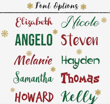 Load image into Gallery viewer, Personalized North Pole Santa Sack - Christmas Gift Bag (25"X19")
