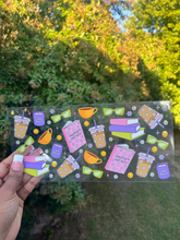 Load image into Gallery viewer, Bookish Libbey Cup Wrap: UV DTF Transfer, Waterproof